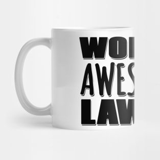 World's Awesomest Lawyer Mug